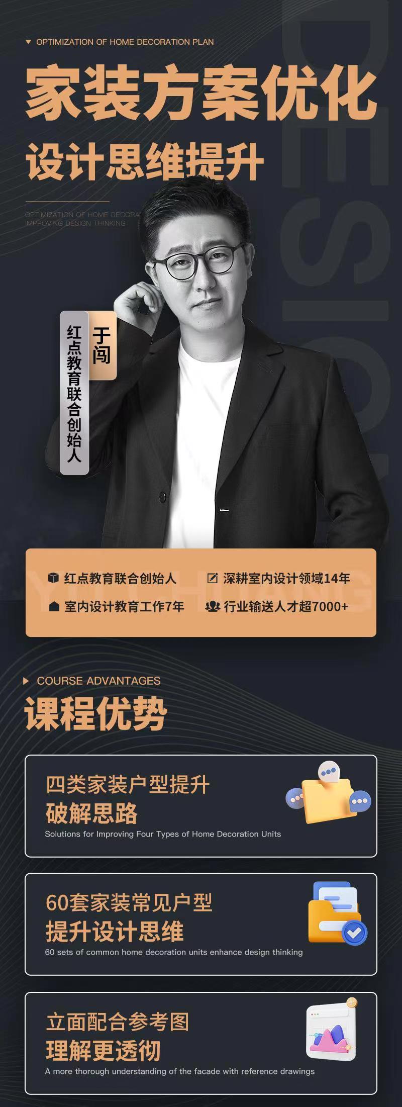 图片[1]-【住宅方案】于闯 家装方案优化思维（60套常见户型 提升方案能力 破解户型难点）丨3.98G 60节-壹书网