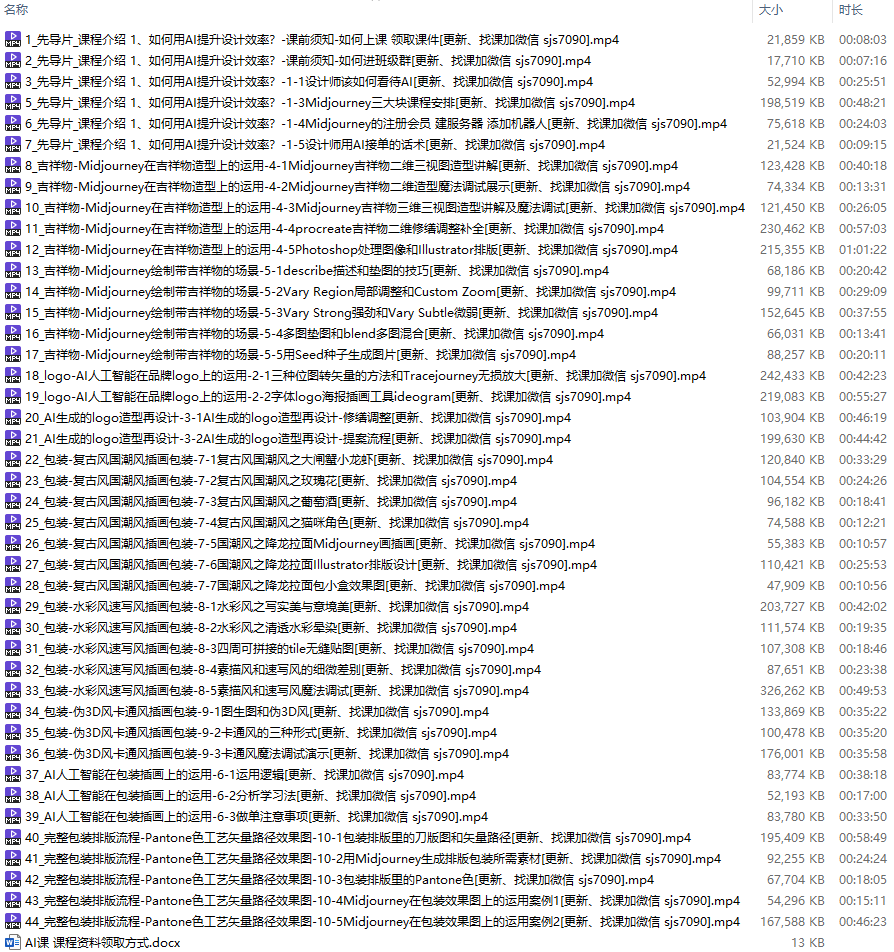 图片[4]-【AI智能设计】谢安妮 2023设计师用AI偷懒设计师的AI绘画课用AI提高效率丨8.89G 44节+课件-壹书网
