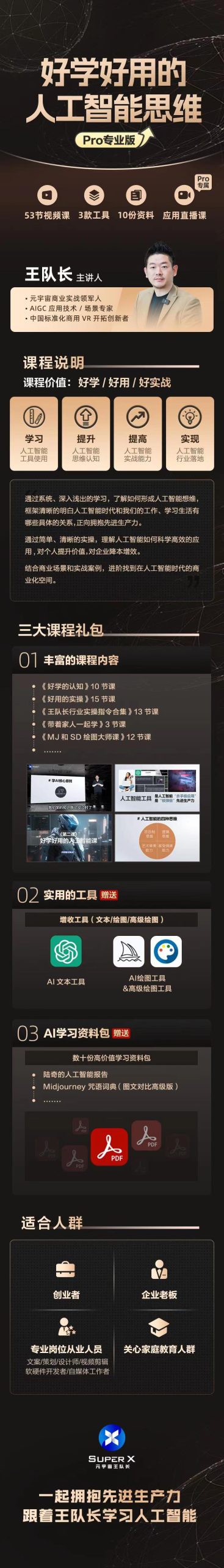 图片[1]-【AI智能设计】元宇宙王队长 2023好学好用的人工智能思维丨3.47G 56节-壹书网