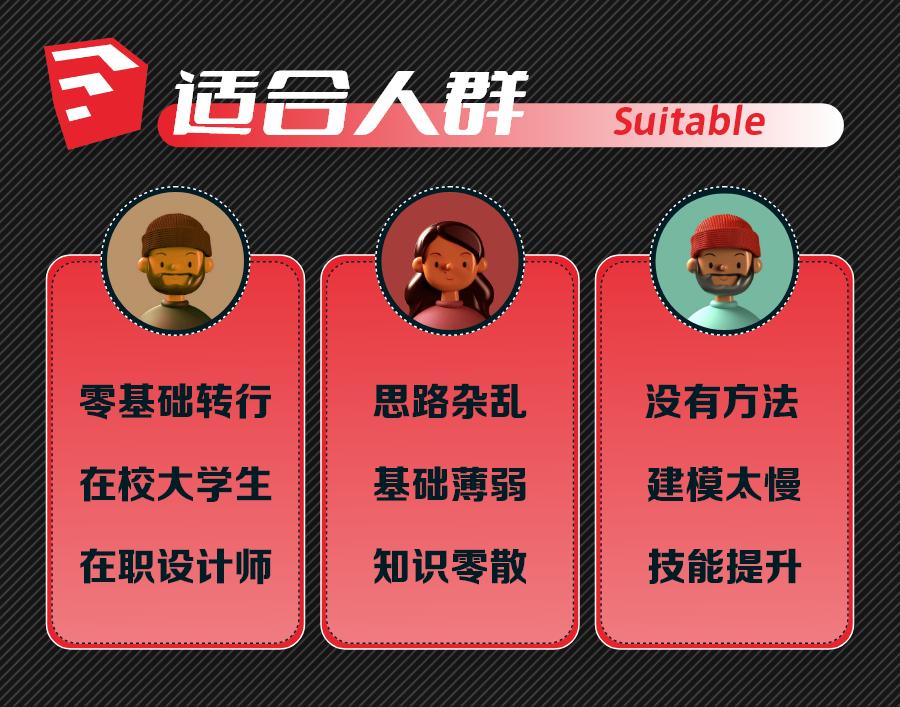 图片[7]-【草图大师】唐叔的软件课 SketchUp草图大师基础+插件+实战案例综合全系统课程丨57.7G 123节+课件 399-壹书网