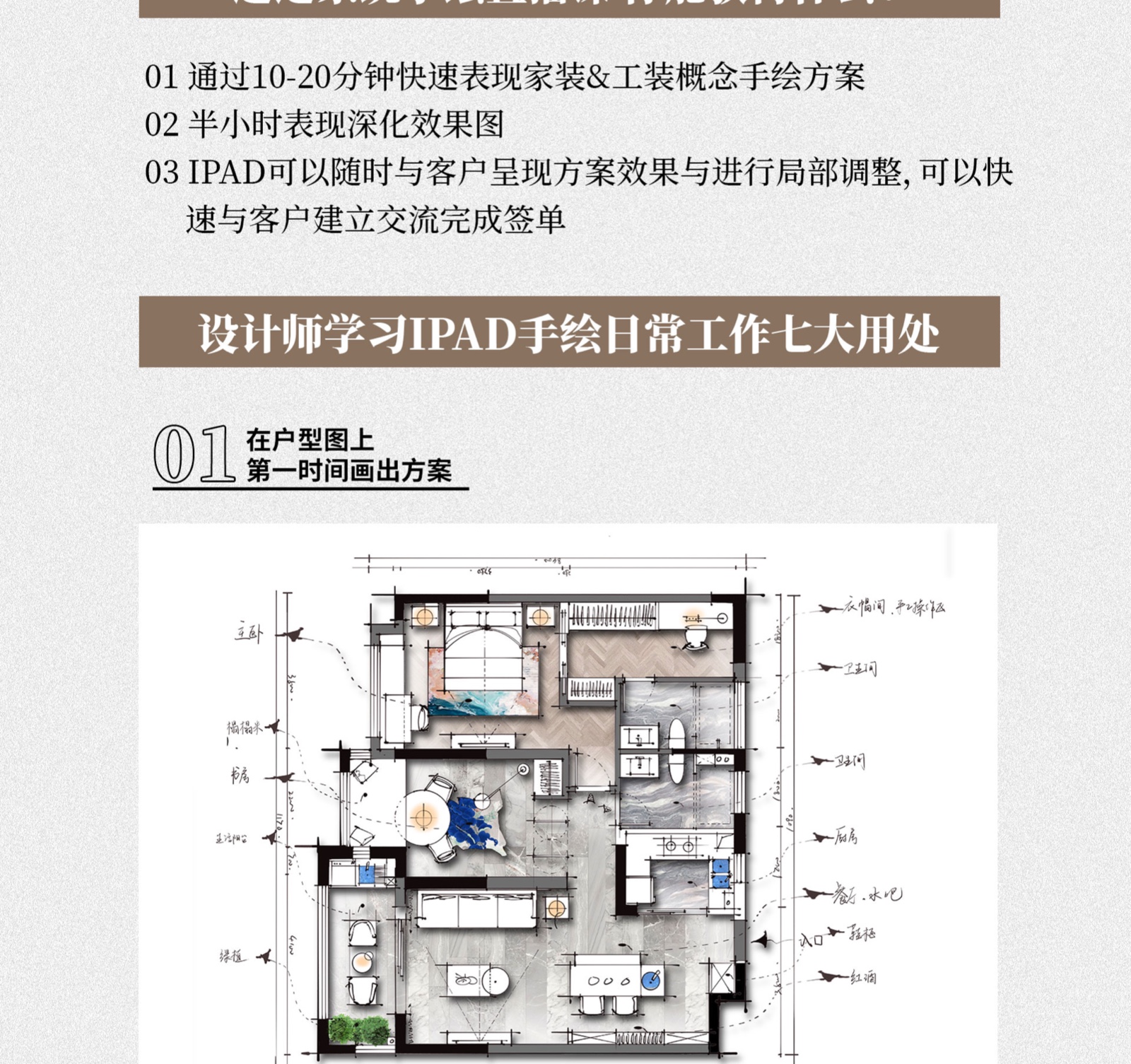 图片[3]-【手绘设计】李展华 iPad手绘训练营5.0丨ev4a丨36.0G 15节+课件-壹书网