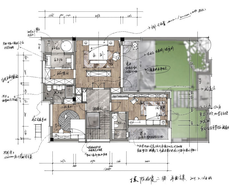 图片[6]-【手绘设计】拓者 2023 ipad室内方案手绘第9期丨24.5G 8节-壹书网
