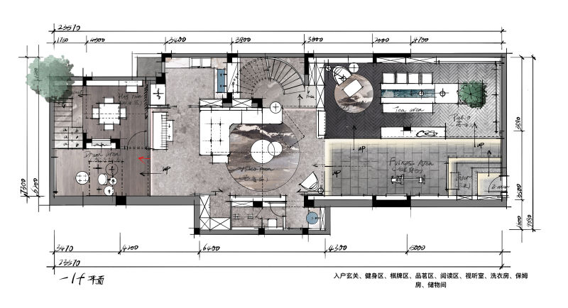 图片[4]-【手绘设计】拓者 2023 ipad室内方案手绘第9期丨24.5G 8节-壹书网