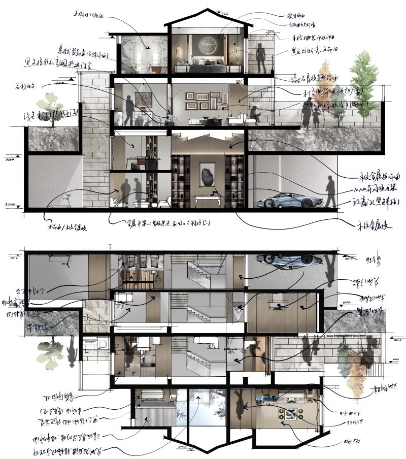 图片[9]-【手绘设计】拓者 2023 ipad室内方案手绘第9期丨24.5G 8节-壹书网