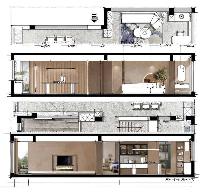 图片[10]-【手绘设计】拓者 2023 ipad室内方案手绘第9期丨24.5G 8节-壹书网