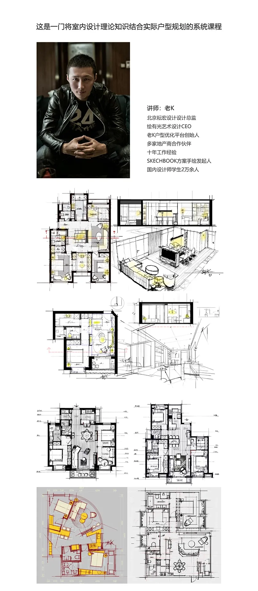 【平面方案】老K 2022 老K户型优化攻略丨MP4丨28.6G 72节-壹书网