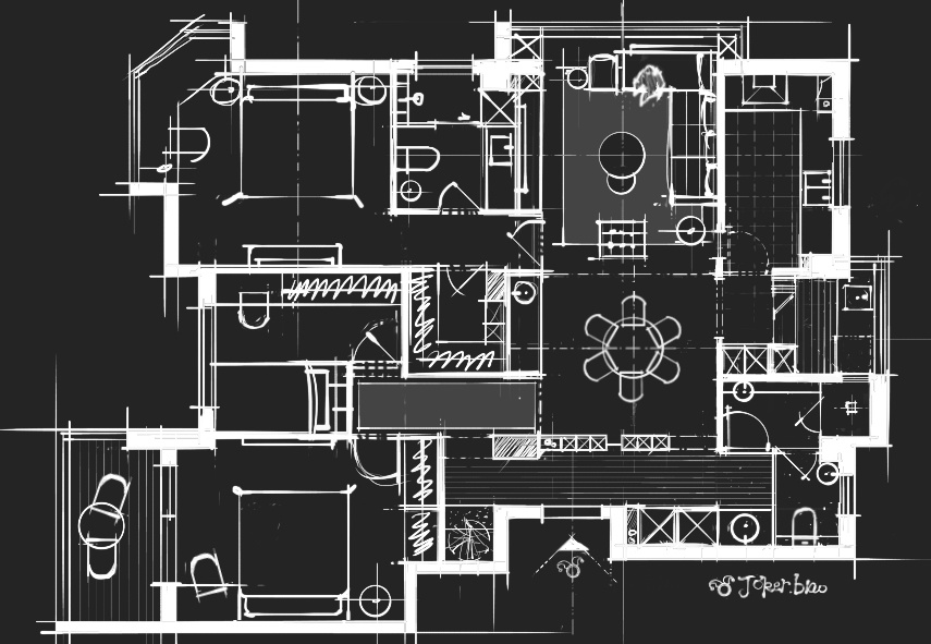 【平面方案】Jokerbiao 住宅户型优化训练营 第三期（直播录播）丨MP4丨3.88G 8节-壹书网