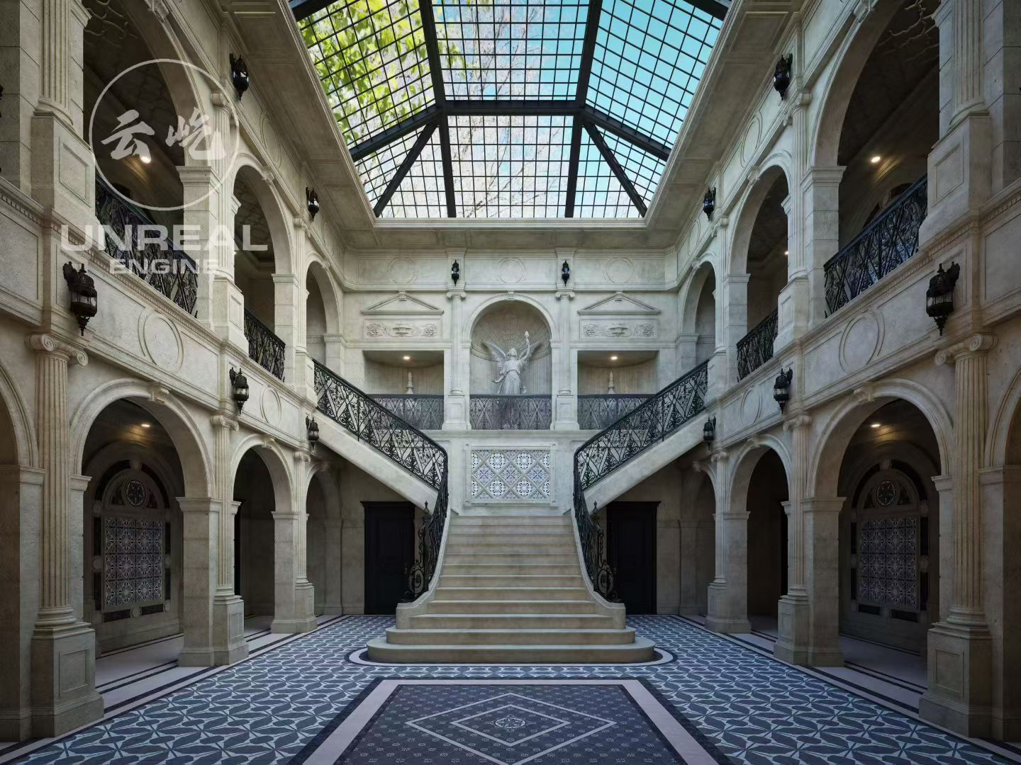 2025【室内外效果图】云屹视觉 虚幻UE5建筑可视化室内外交互动画漫游教程 1.3T 98节+课件-壹书网