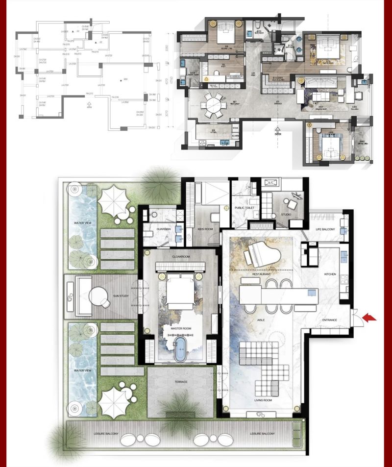 图片[3]-【住宅方案】三境设计学堂 泽华 LZH空间设计宅VIP逆袭特训丨27.2G 41节+课件 1299-壹书网