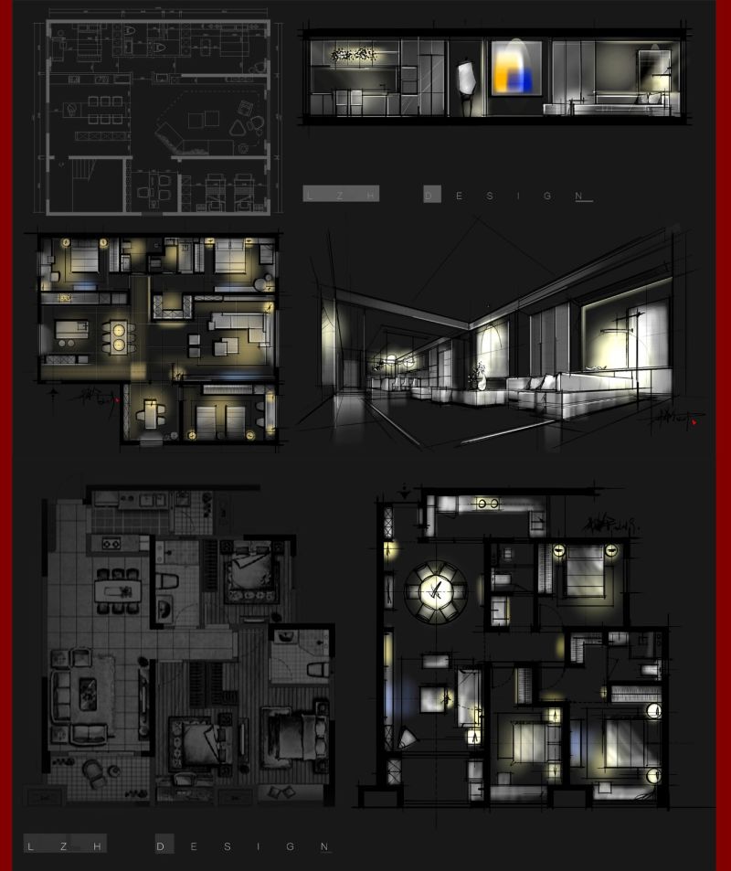 图片[4]-【住宅方案】三境设计学堂 泽华 LZH空间设计宅VIP逆袭特训丨27.2G 41节+课件 1299-壹书网