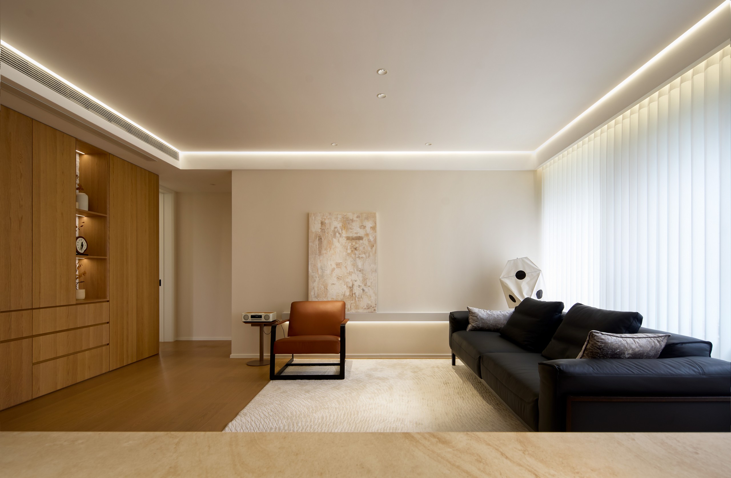 LOGS | 现代原木：温润自然 | 精装改造-S+对我们来说每个案子都是私人定制