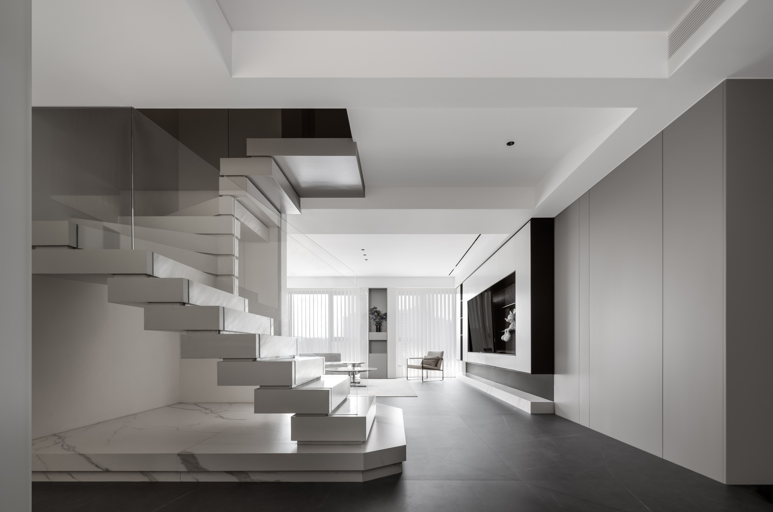 Minimalism | 极简黑白：极简与高级 回归与生活-S+对我们来说每个案子都是私人定制