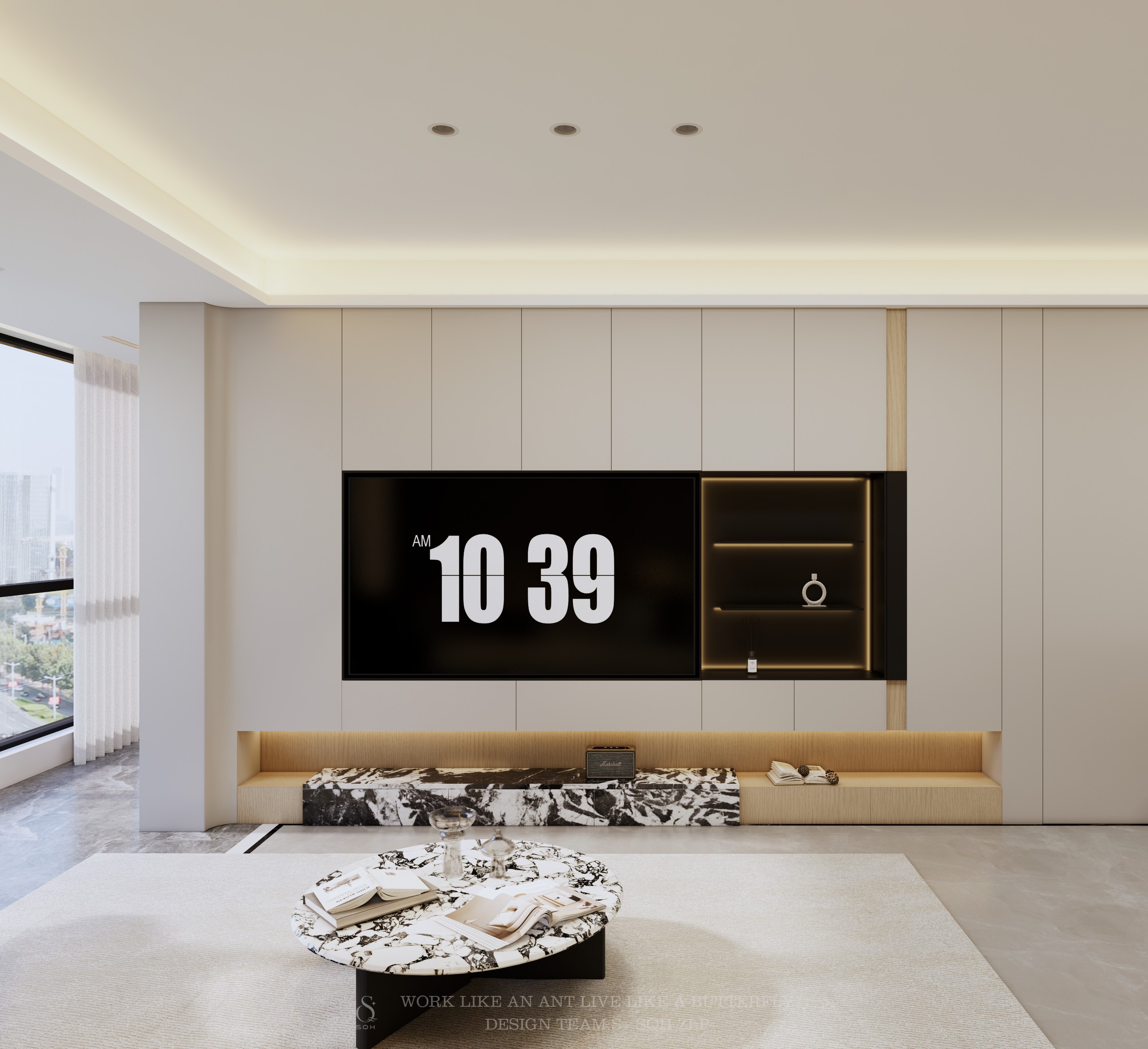 Modern | 现代原木：温馨极简原木 | 精装改造-S+对我们来说每个案子都是私人定制