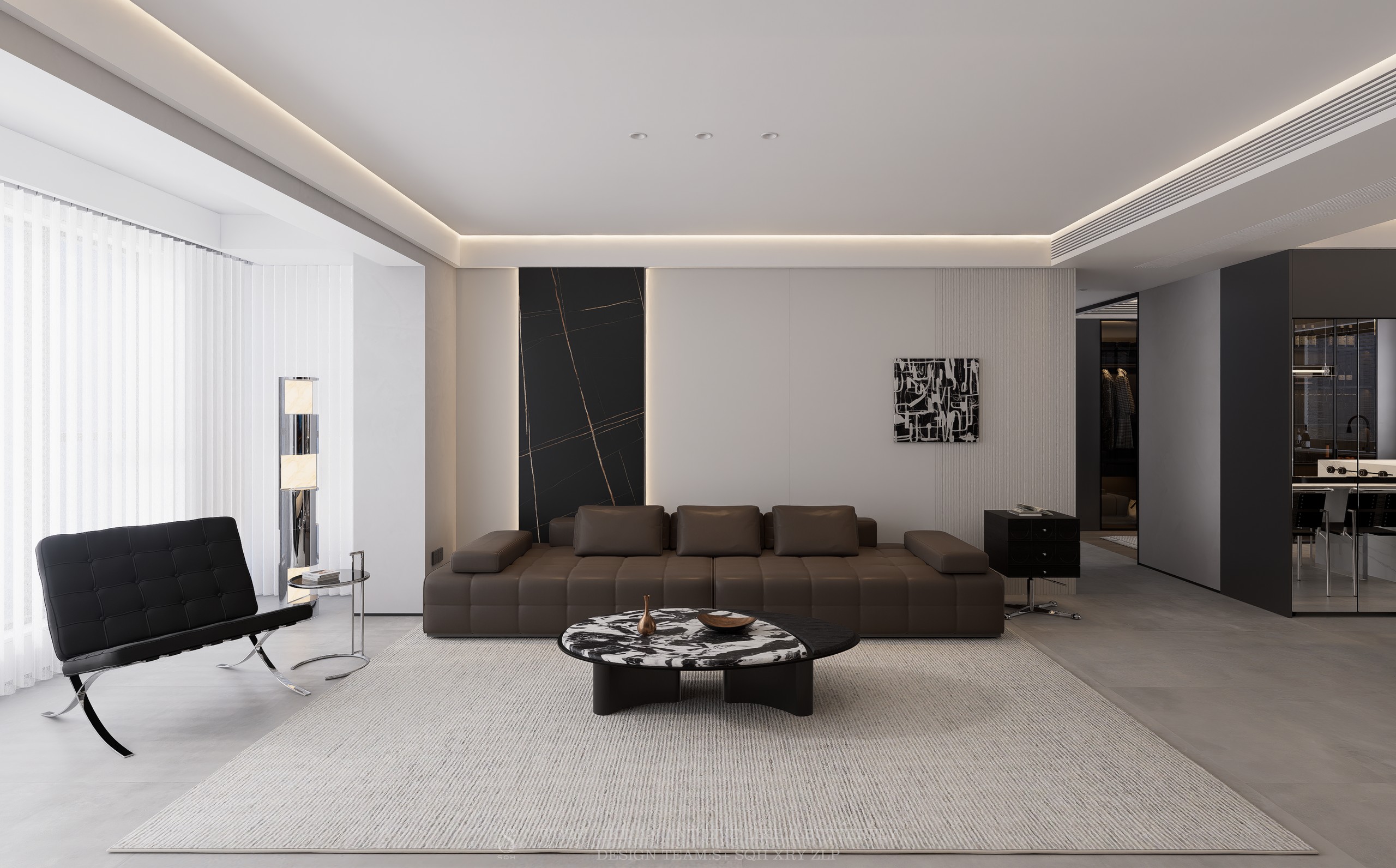 Simple | 黑白灰：“素碳”| 精装改造-S+对我们来说每个案子都是私人定制