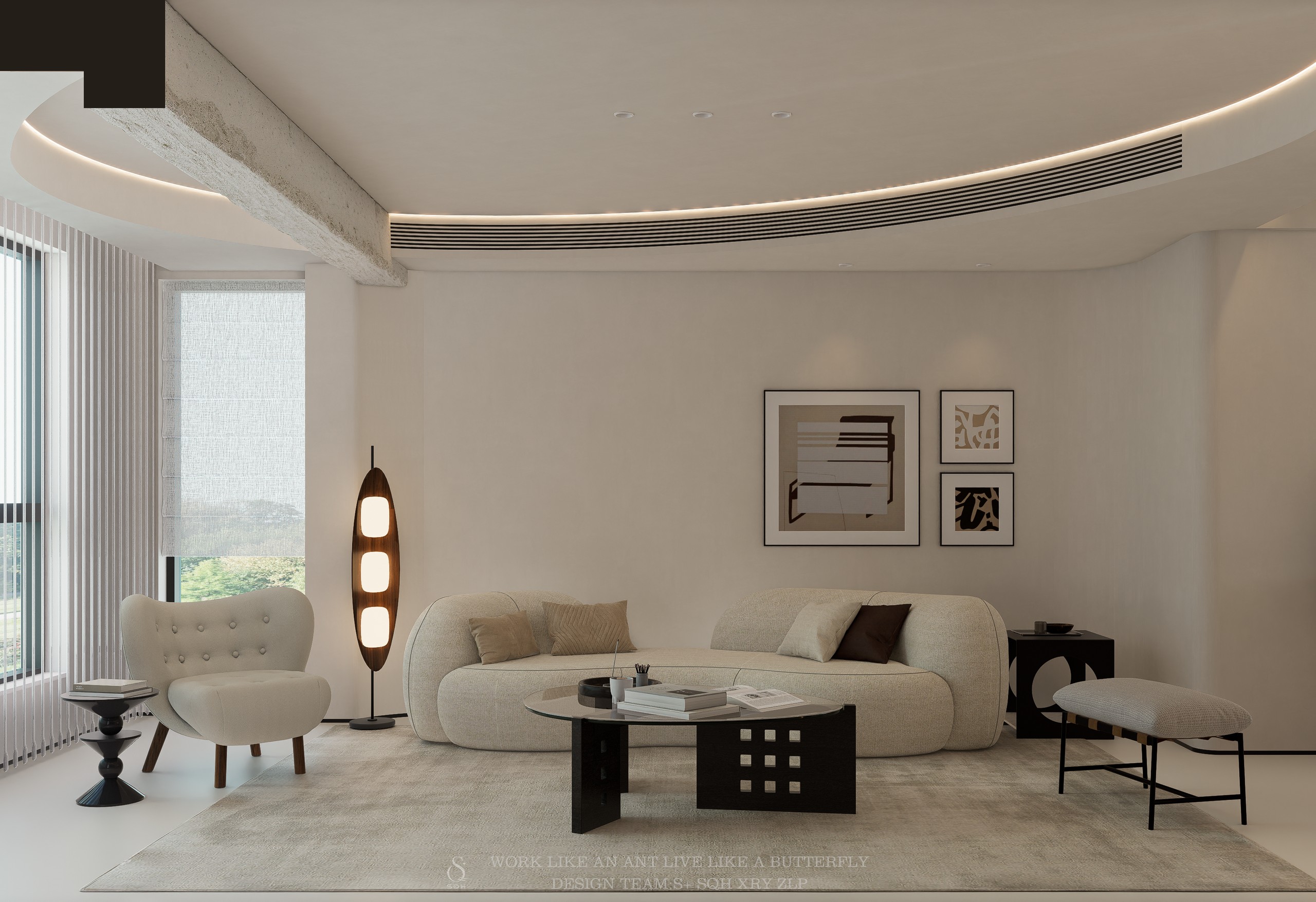 Retro | 混搭中古：把优雅和中古的松弛感搬回家！-S+对我们来说每个案子都是私人定制