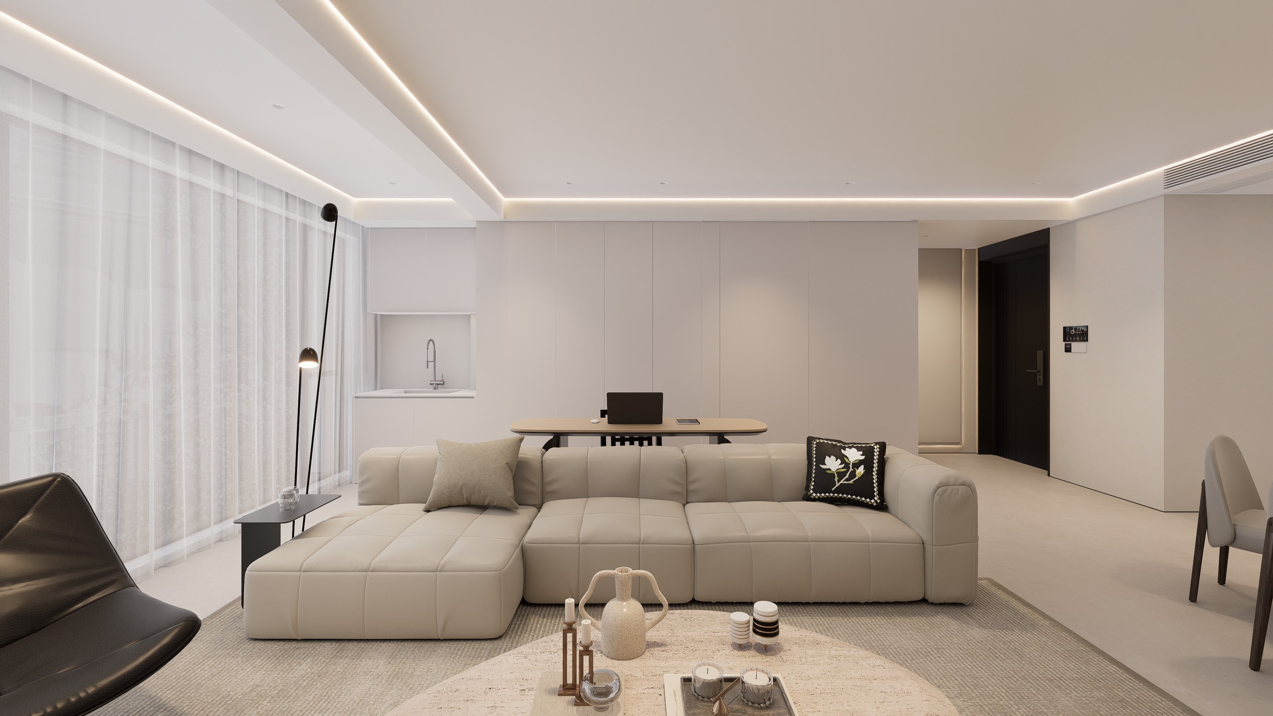 Minimalism | 现代极简：极简与高级，回归与生活-S+对我们来说每个案子都是私人定制