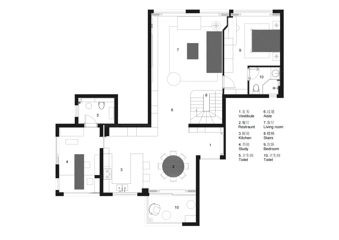 图片[42]-【青年首刊】施强虹 | 温州200m²住宅空间-云层之上，浮光若梦-S+对我们来说每个案子都是私人定制