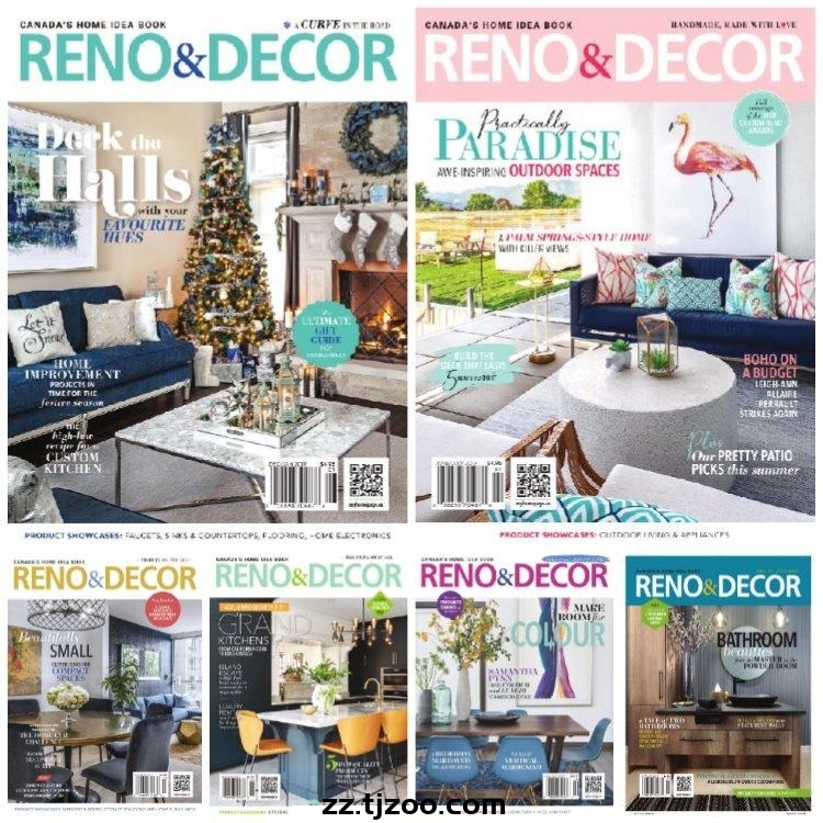 【加拿大】《Reno & Decor》2019年合集加拿大创意时尚室内设计翻新装修装饰pdf杂志电子版（6本）